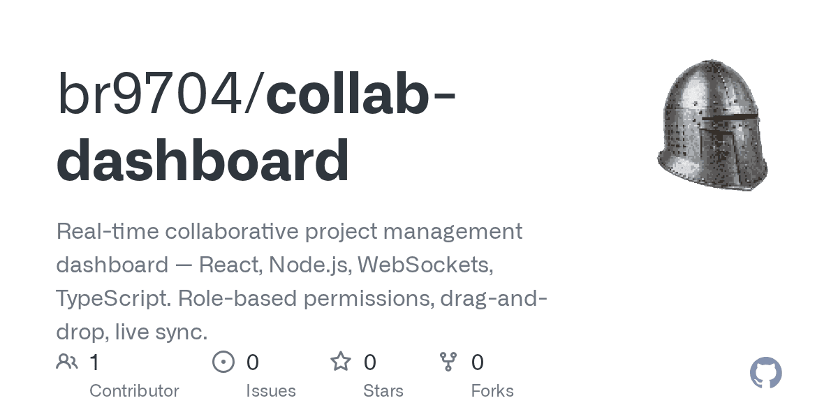 github: br9704/collab-dashboard (interim card)